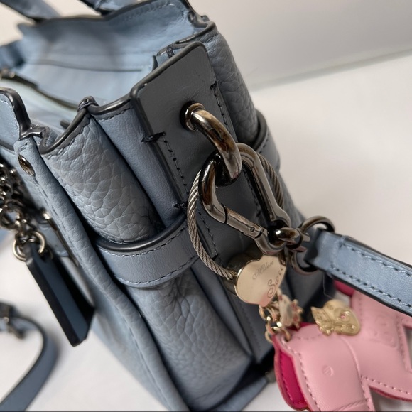 RARE COLOR!! COACH Swagger 21 Carryall Sat… - Picture 5 of 16